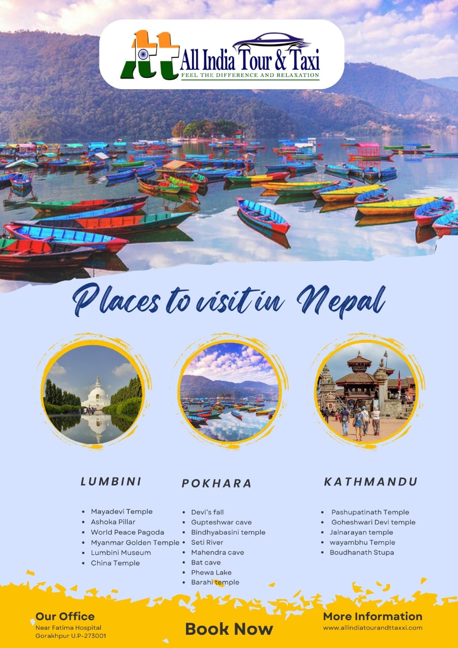 Book the best Nepal tour package from Gorakhpur