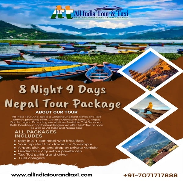 Gorakhpur to Nepal tour package 